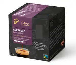 Qbo Espresso ORO TOLIMA - 27 Kapseln