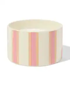 Duftkerze, ⌀11 x 7 cm, Keramik, Cremeschnitte