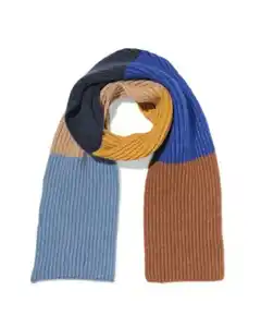 Kinderschal mit Farbkontrast