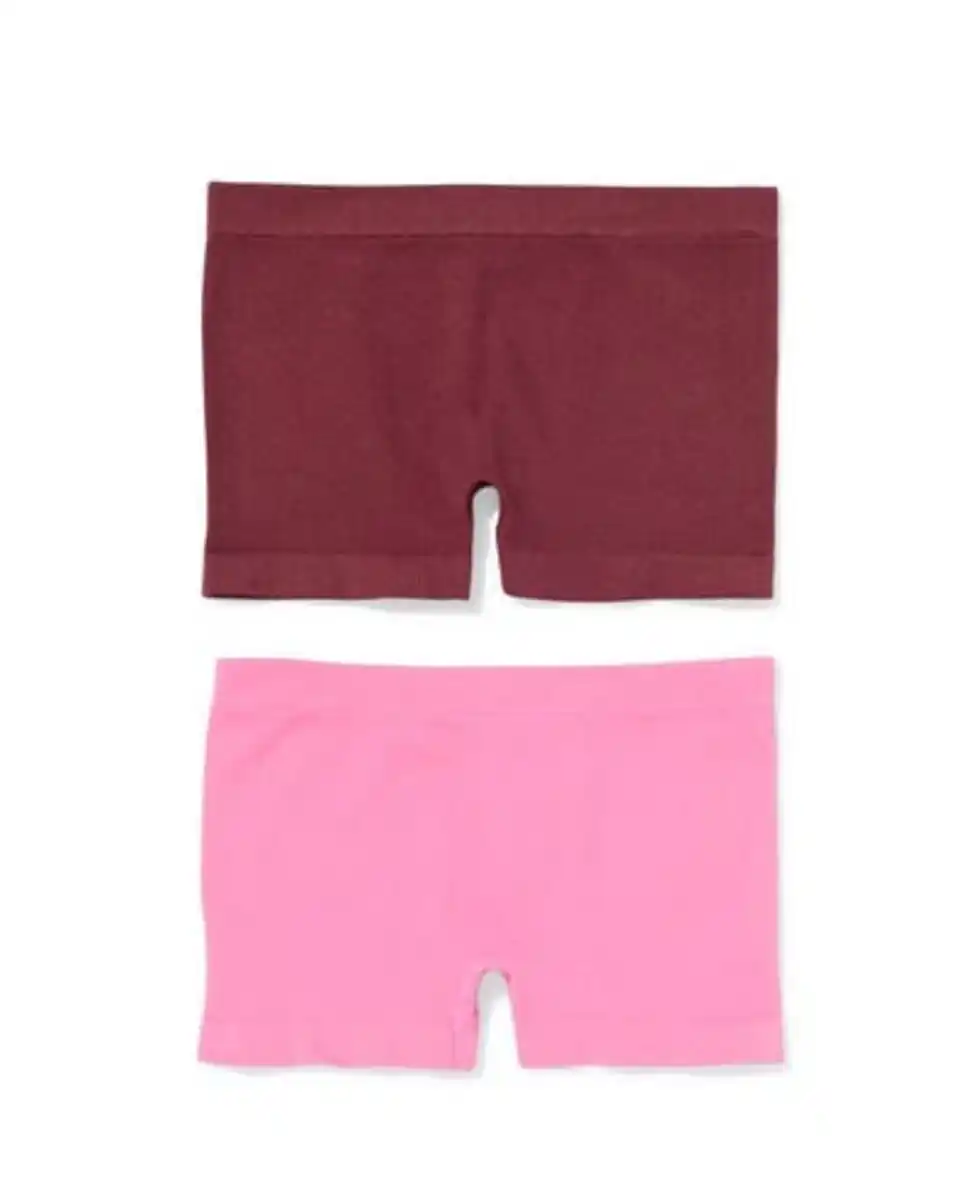 Bild 4 von Kinder-Boxershorts nahtlos gerippt – 2 Stück braun