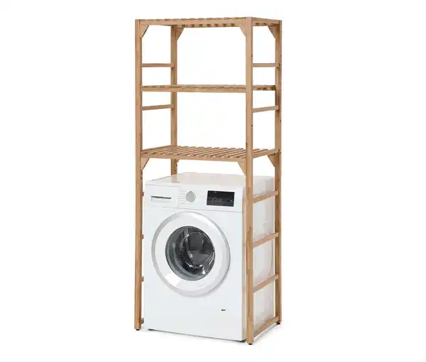 Bild 1 von Massivholz-Waschmaschinenregal