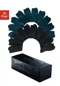 H.I.S Businesssocken (Box, 20-Paar) in der Big-Box