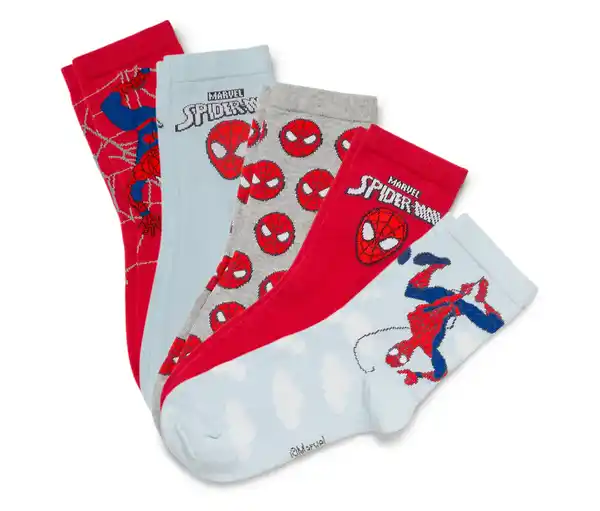 Bild 1 von 5 Paar Kinder-Socken »Spider-Man«