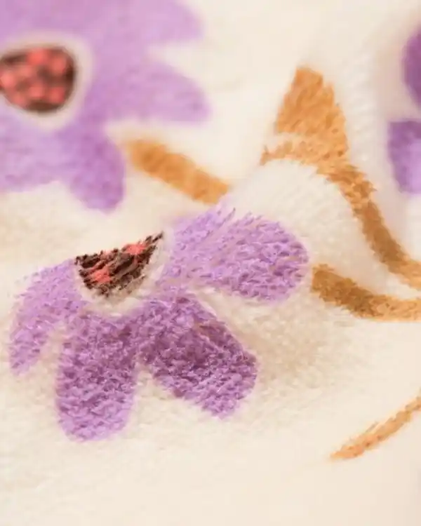 Bild 3 von Kinderkleid mit Blumen ecru