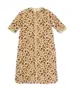Bild 1 von Schlafsack mit abnehmbaren Ärmeln aus Baumwolle, 3,0 TOG, Leopard braun