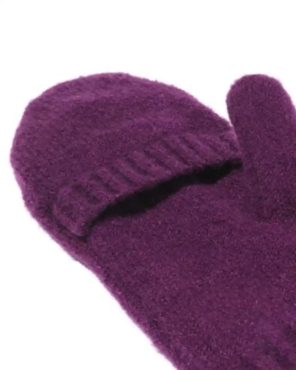 Bild 3 von Damenfäustlinge dunkelviolett violett