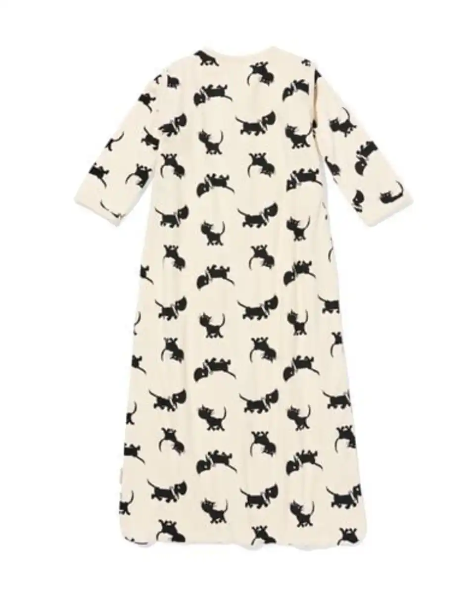 Bild 2 von Takkie und Siepie Babyschlafsack mit abnehmbaren Ärmeln, Baumwolle eierschalenfarben