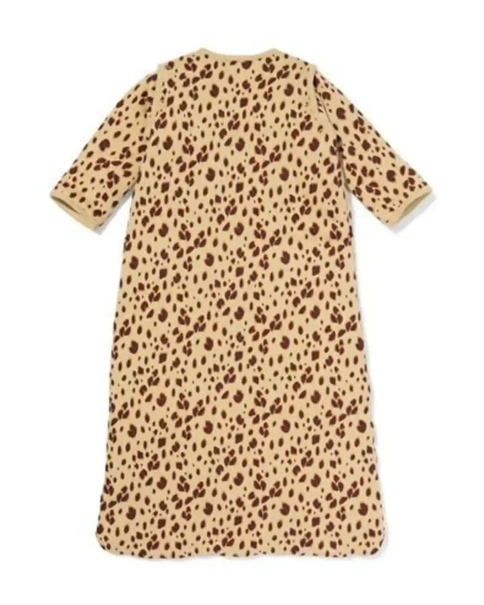 Bild 2 von Schlafsack mit abnehmbaren Ärmeln aus Baumwolle, 3,0 TOG, Leopard braun