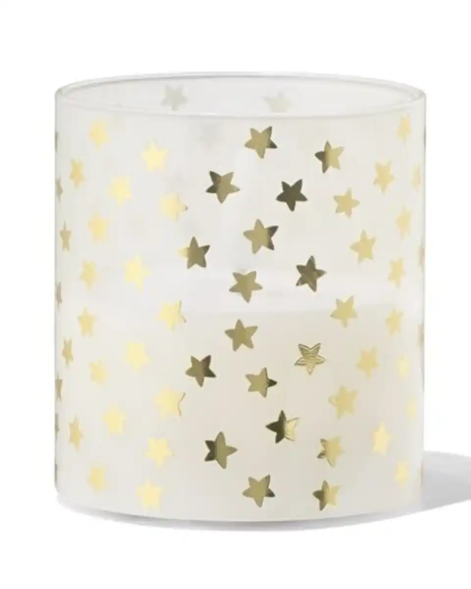 Bild 1 von LED, Windlicht, 7,5 × 8 × 7,5 cm, Stern