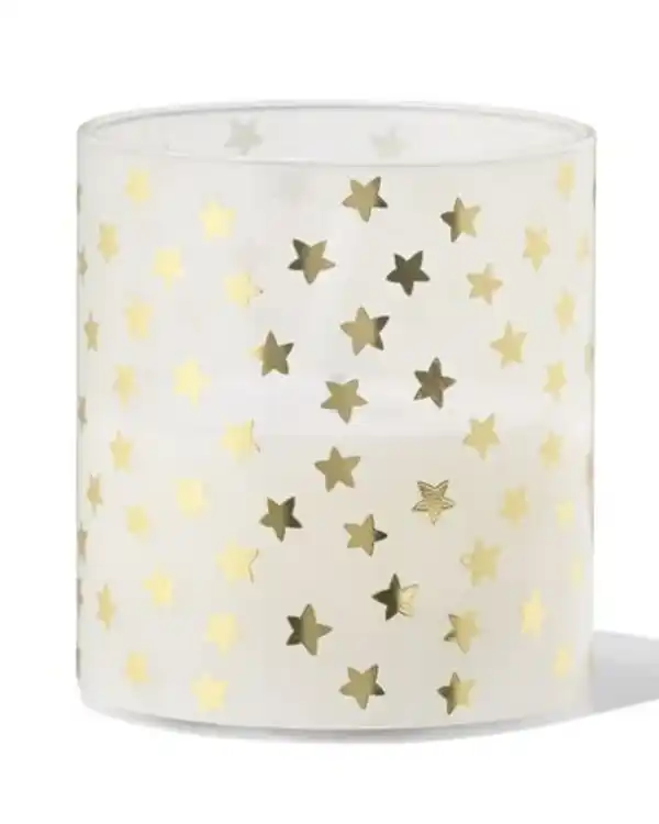 Bild 1 von LED, Windlicht, 7,5 × 8 × 7,5 cm, Stern
