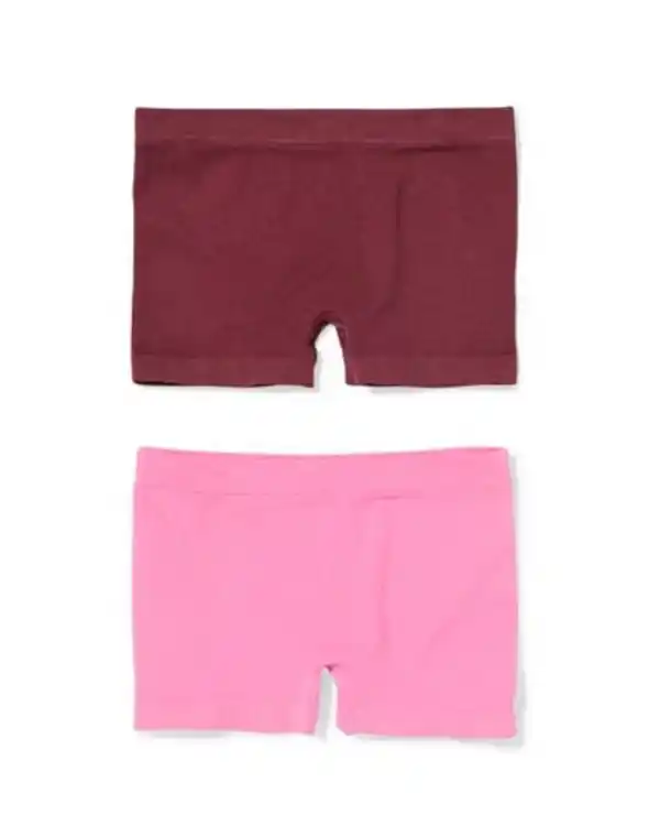 Bild 1 von Kinder-Boxershorts nahtlos gerippt – 2 Stück braun