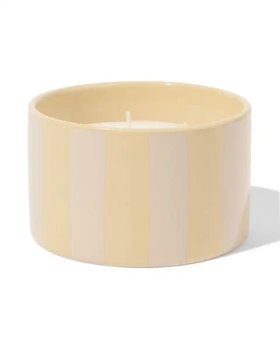 Bild 1 von Duftkerze, ⌀11 x 7 cm, Keramik, Orange-Zedernholz