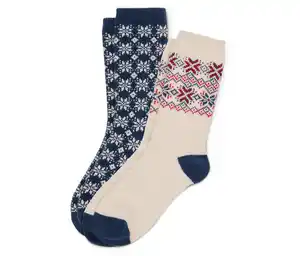 2 Paar Norweger-Socken