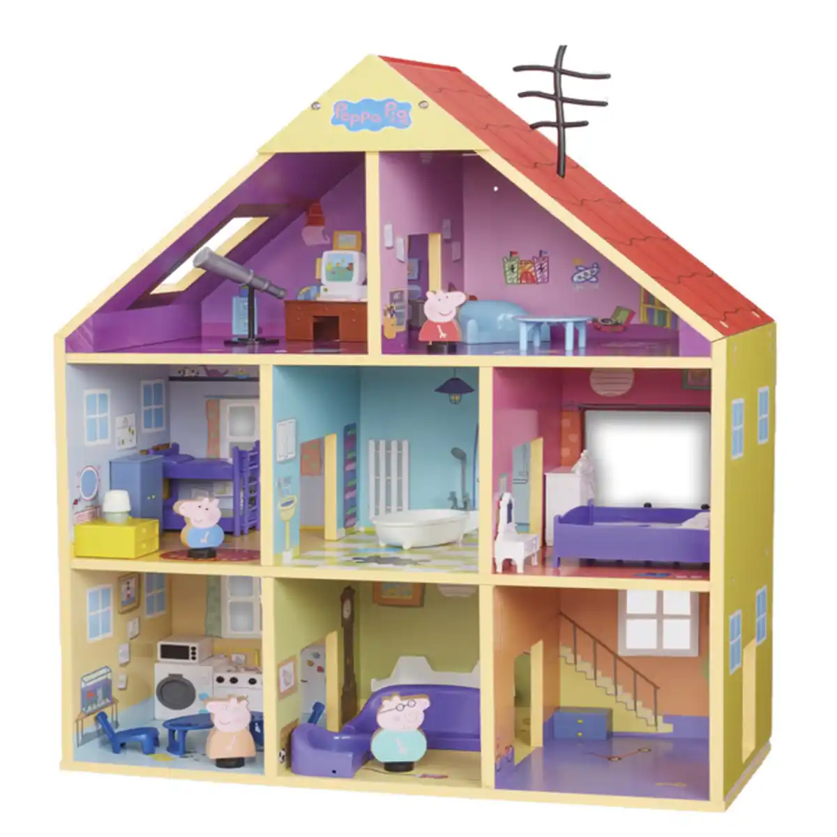 Bild 1 von Peppa Wutz - Spielhaus aus Holz - mit Sound