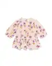 Bild 1 von Kinderkleid mit Blumen ecru