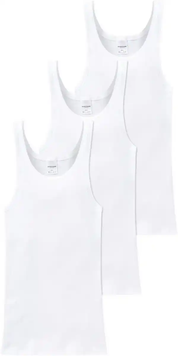 Bild 1 von Schiesser Unterhemd Original Classics (3er-Pack) mit Markenlabel