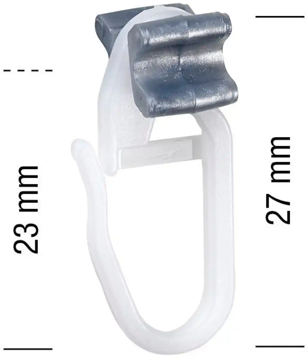 Bild 1 von GARESA Klick-Gleiter X-Gleiter, Innenlaufsysteme, (Set, 100-St), für Innenlaufprofile, einfache Einfädelung, perfekter Lauf