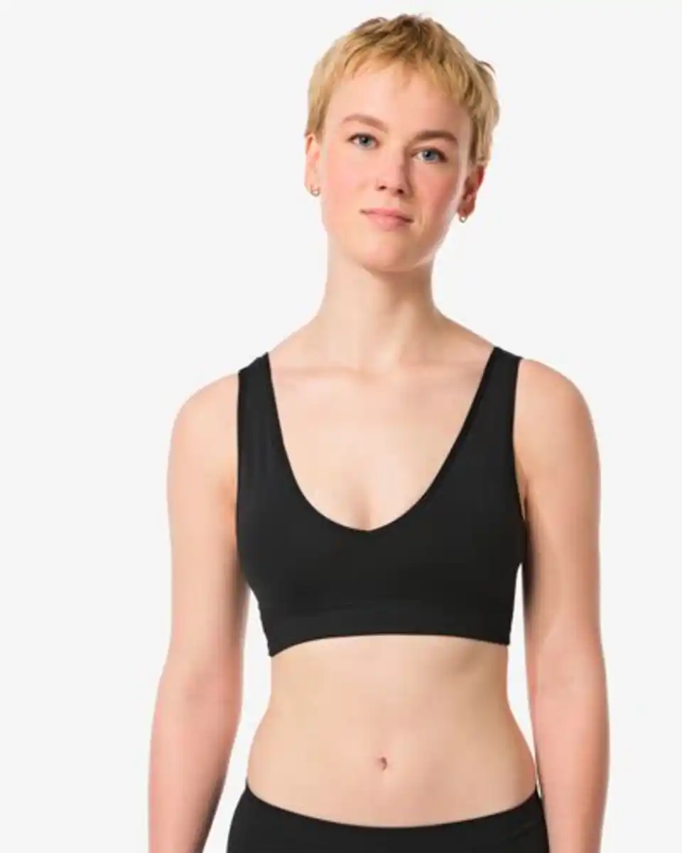 Bild 2 von Nahtloses und bügelloses Bustier schwarz