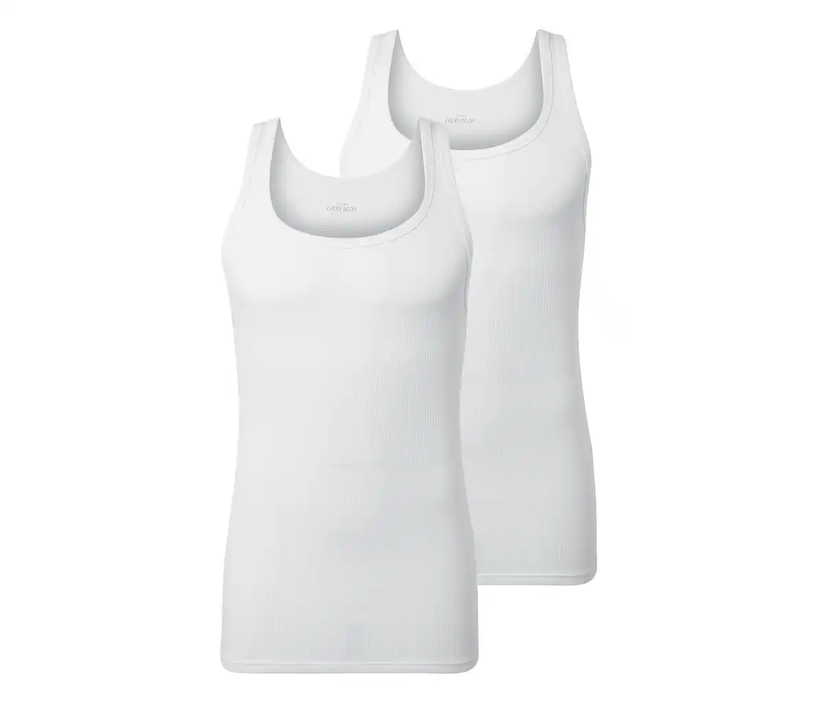 Bild 1 von 2 Doppelripp-Unterhemden