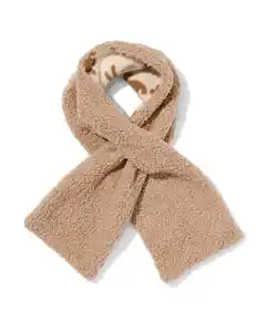 Babyschal aus Teddystoff, Braun