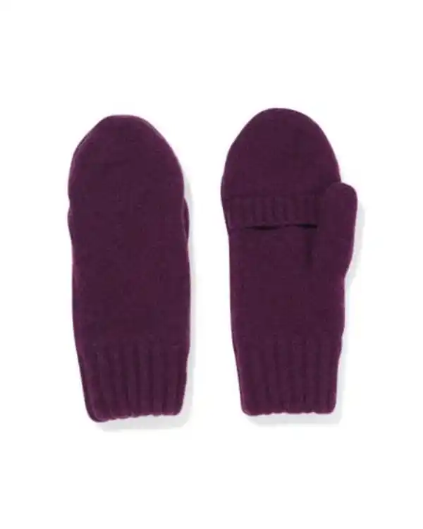 Bild 1 von Damenfäustlinge dunkelviolett violett