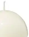 Bild 2 von Kugelkerze ⌀ 7 x 7 cm, Elfenbein