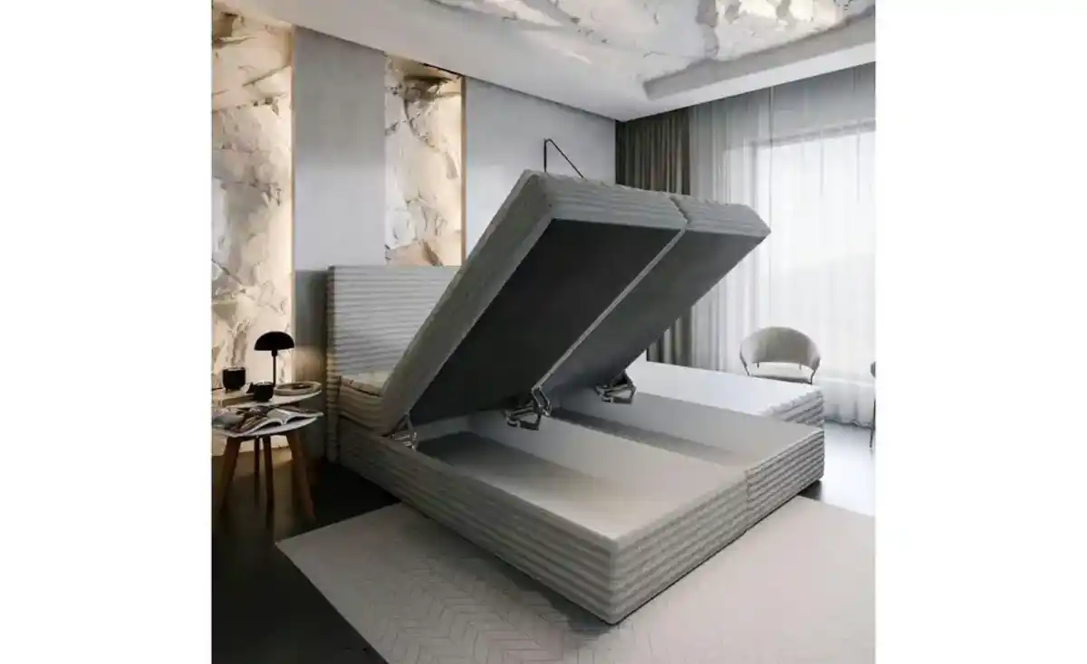 Bild 2 von MASSENO Boxbett mit Bettkasten Milara