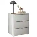 Bild 1 von Dieter Knoll Nachtschrank, Weiß, Metall, 3 Schubladen, 50x59.2x43 cm, Goldenes M, Made in Germany, DIN EN ISO 9001, Schlafzimmer, Nachttische