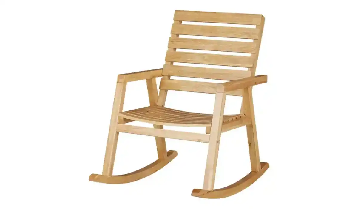 Bild 1 von Schaukelstuhl aus Massivholz Rocky