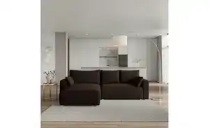 MASSENO Ecksofa mit Schlaffunktion Foril