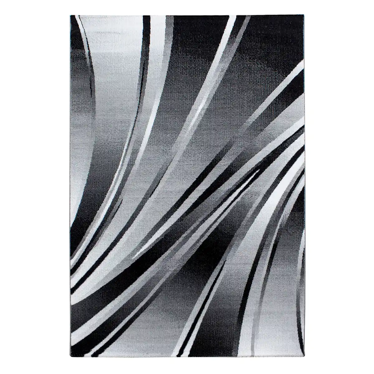 Bild 1 von Flachwebeteppich Parma Schwarz ca. 240x340cm, Schwarz