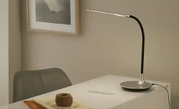 Bild 1 von Paul Neuhaus LED-Schreibtischleuchte, silberfarben