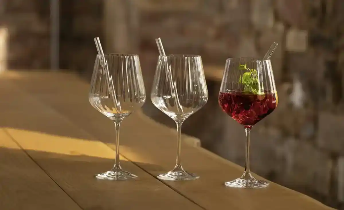 Bild 3 von Nachtmann Gin & Tonic Gläser mit Glastrinkhalmen 4er Set Tastes Good