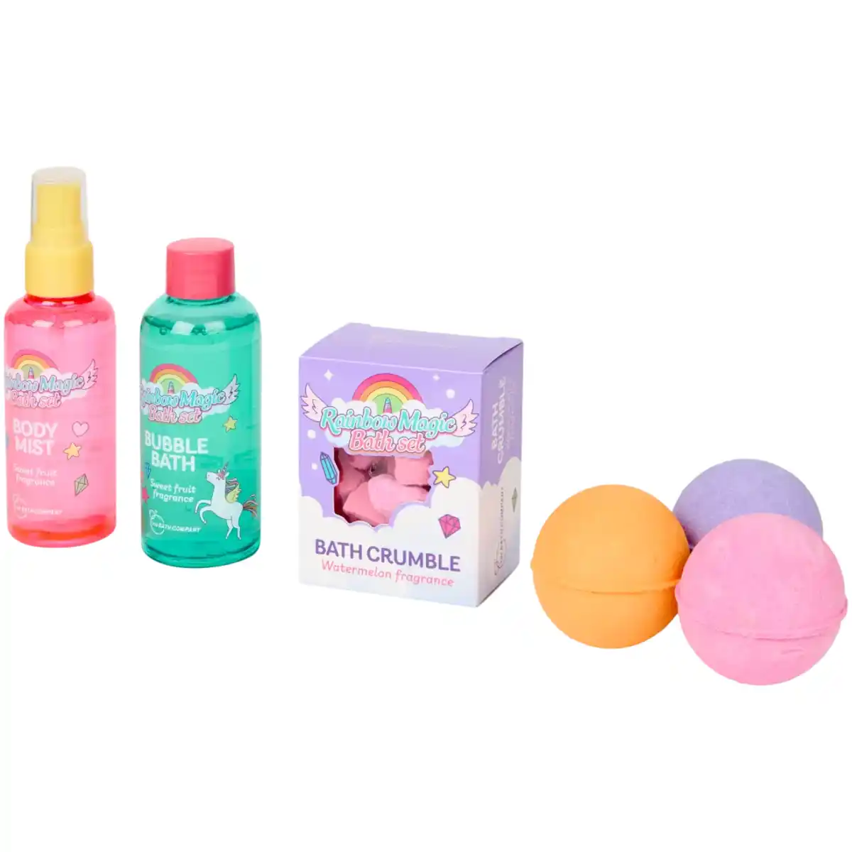 Bild 2 von The Bath Company Rainbow Magic Badeset