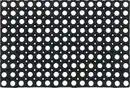 Bild 1 von Fußmatte Ring Rubber Schwarz ca. 40x60cm, Schwarz