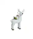 Bild 1 von Deko-Rentier Weihnachten, weiß