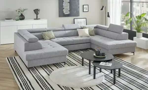 Bild 1 von uno Wohnlandschaft aus Mikrofaser Ria