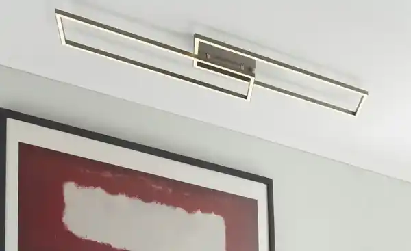 Bild 1 von Paul Neuhaus LED-Deckenleuchte, 2-flammig, Nickel-matt