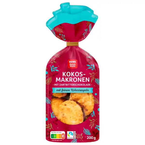 Bild 1 von REWE Beste Wahl Kokosmakronen 200g