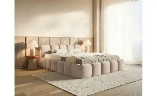 Bild 1 von Selsey Polsterbett mit Bettkasten Cloudy Low