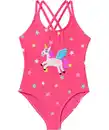 Bild 1 von Badeanzug Einhorn, neon pink