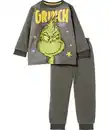 Bild 1 von The Grinch Fleece-Pyjama, grau