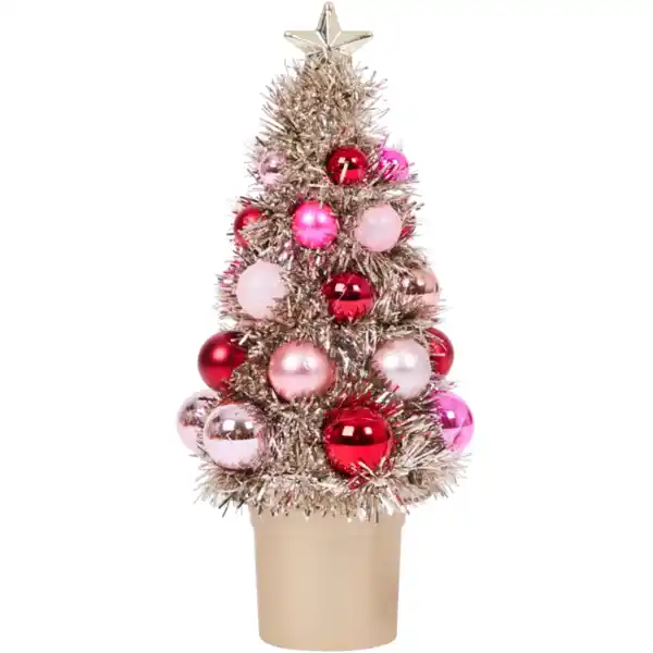 Bild 4 von Künstlicher Mini-Weihnachtsbaum mit Kugeln