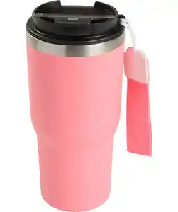 Doppelwandiger Isolierbecher, rot