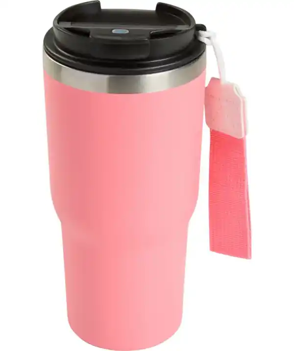 Bild 1 von Doppelwandiger Isolierbecher, rot