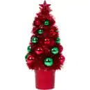 Bild 3 von Künstlicher Mini-Weihnachtsbaum mit Kugeln