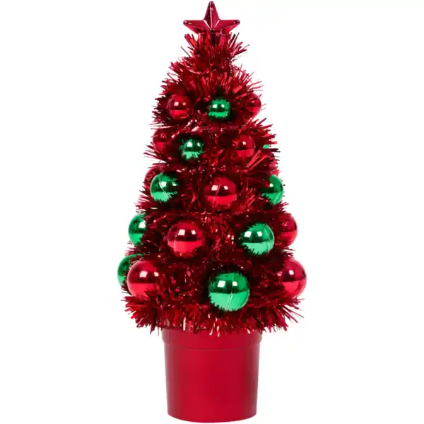 Bild 3 von Künstlicher Mini-Weihnachtsbaum mit Kugeln