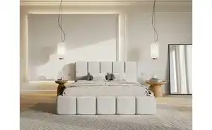 Selsey Polsterbett mit Lattenrost Cloudy