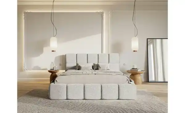 Bild 1 von Selsey Polsterbett mit Lattenrost Cloudy