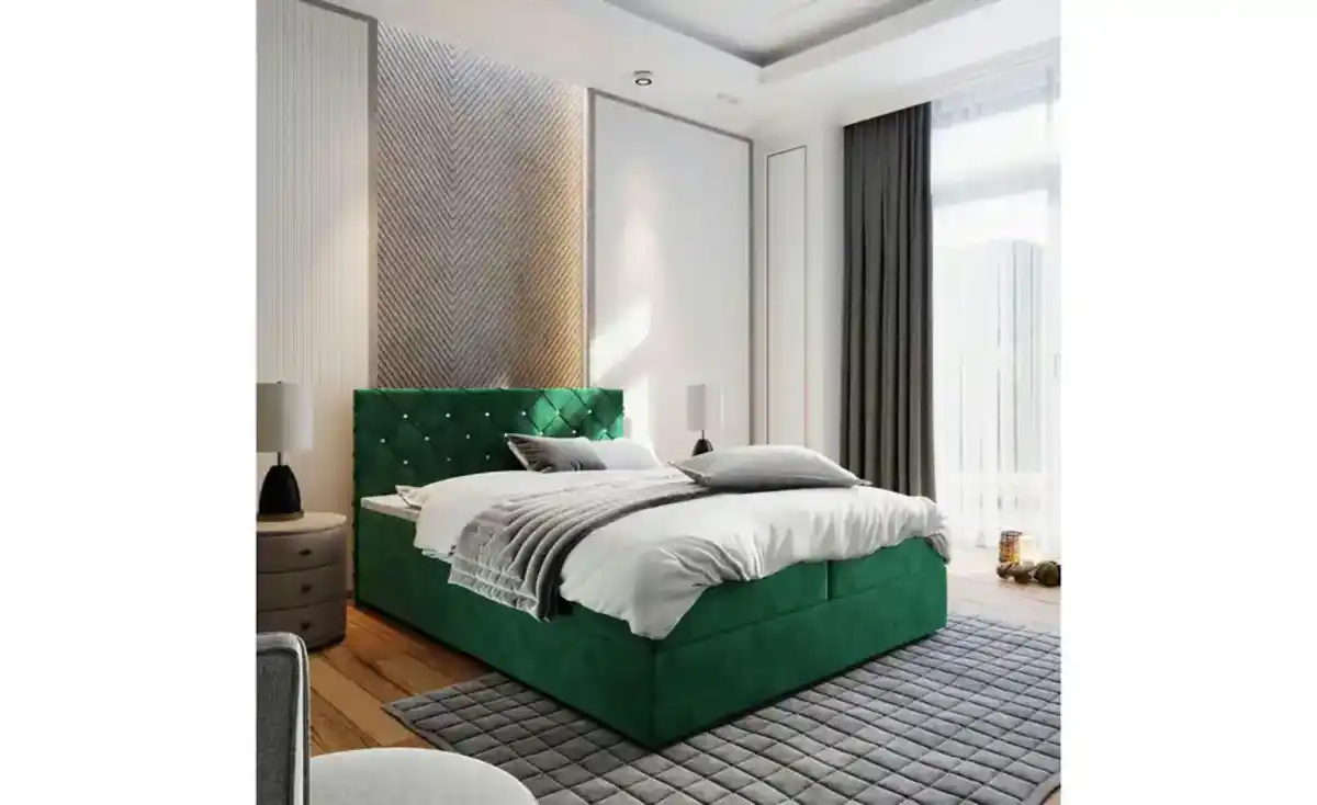 Bild 1 von MASSENO Boxbett mit Bettkasten Riva